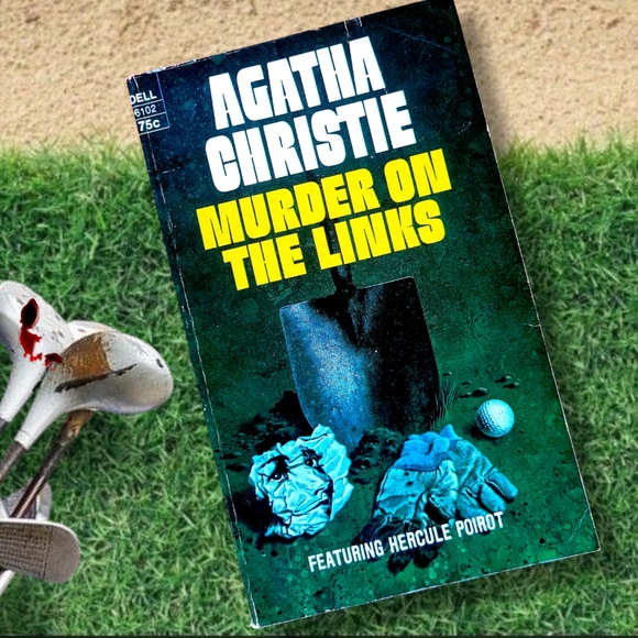 Vintage Agatha Christie - Murder On The Links 1970 - Picture 1 of 3
